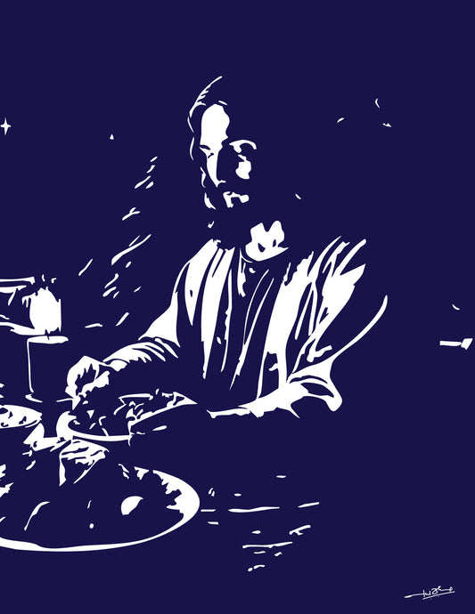 Jesus Minimalist Artwork