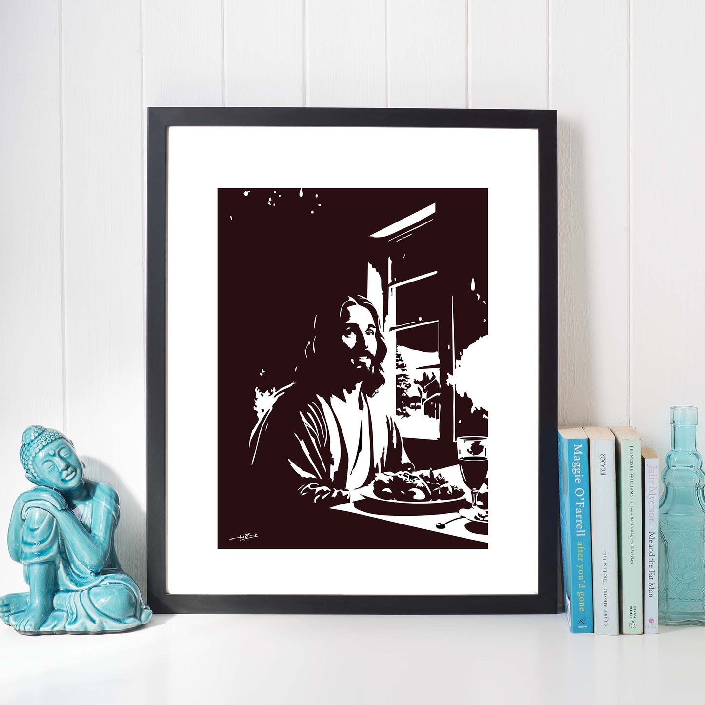 Jesus Minimalist Artwork 2.0