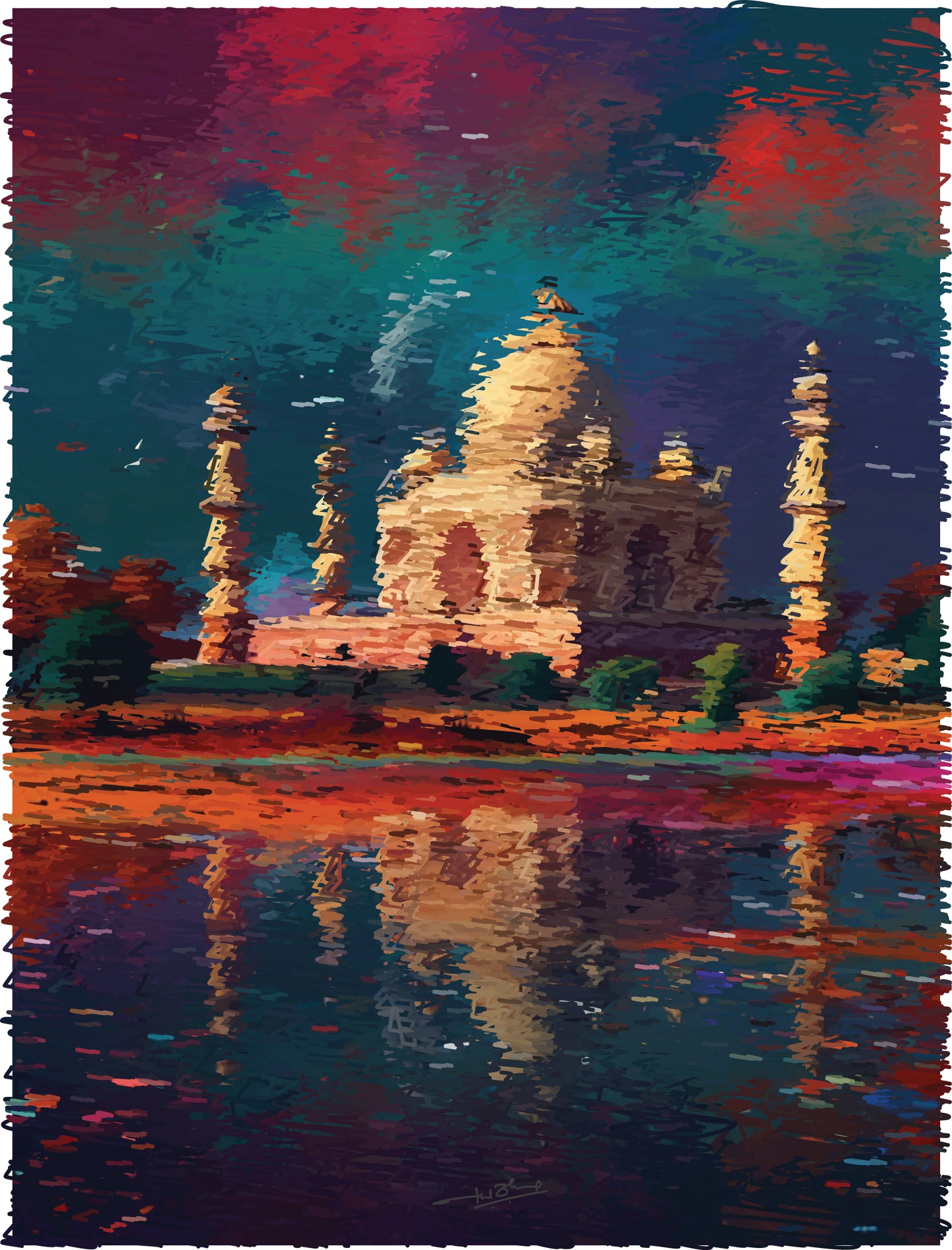 Where Surrealism Meets the Majesty of the Taj
