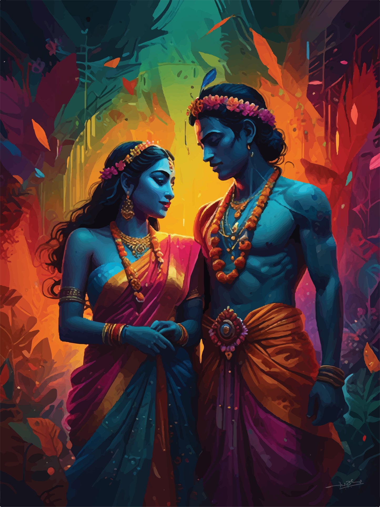 Harmony and Peace: The Essence of Radha Krishna