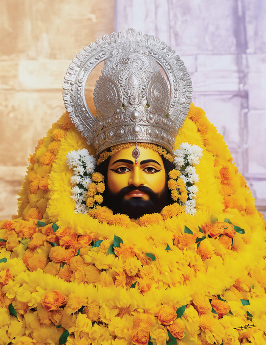 Khatu Shyam Ji Wall Art