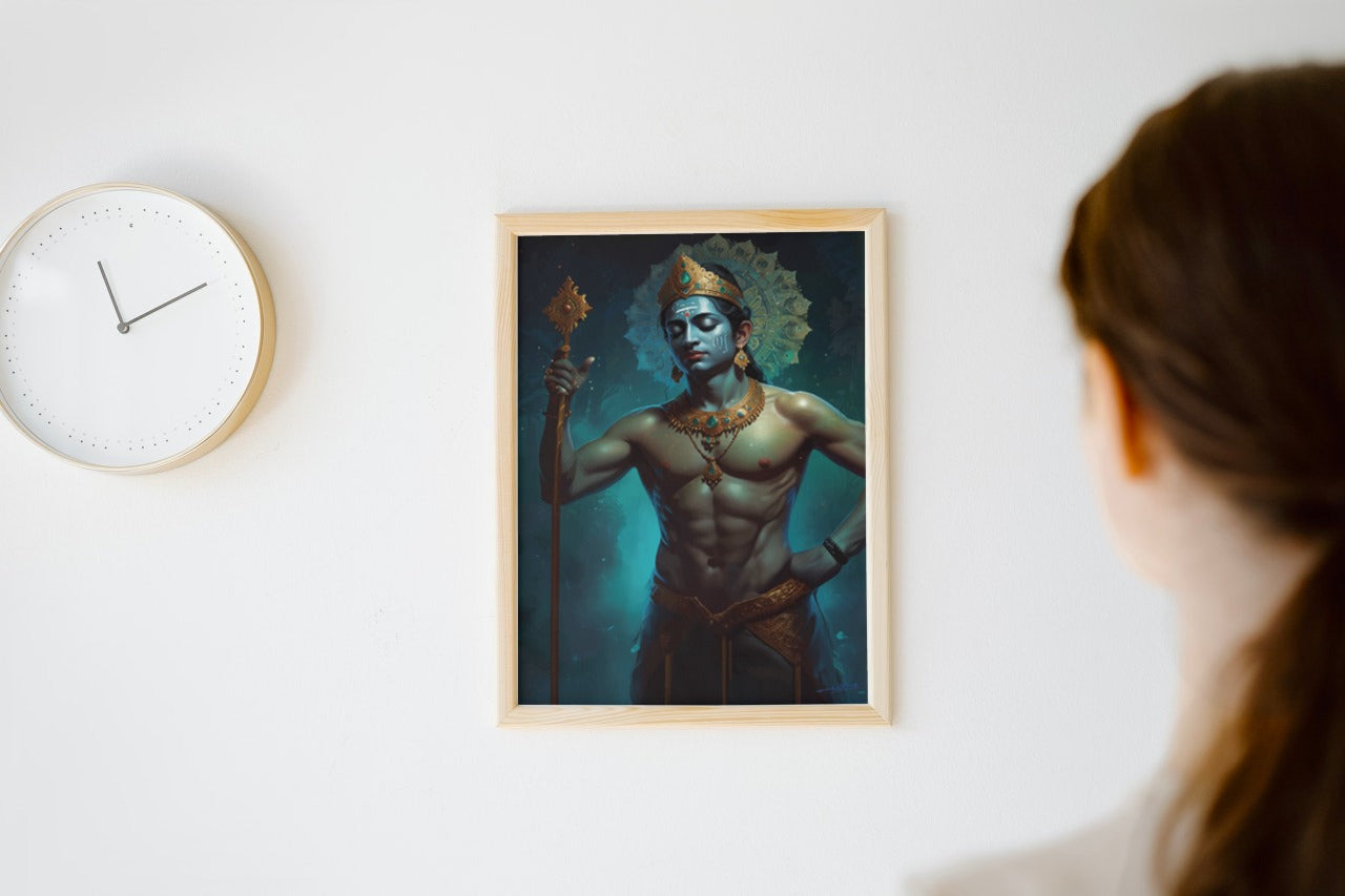 Shiv Putra Kartikeya | Wall Art | Vaastu