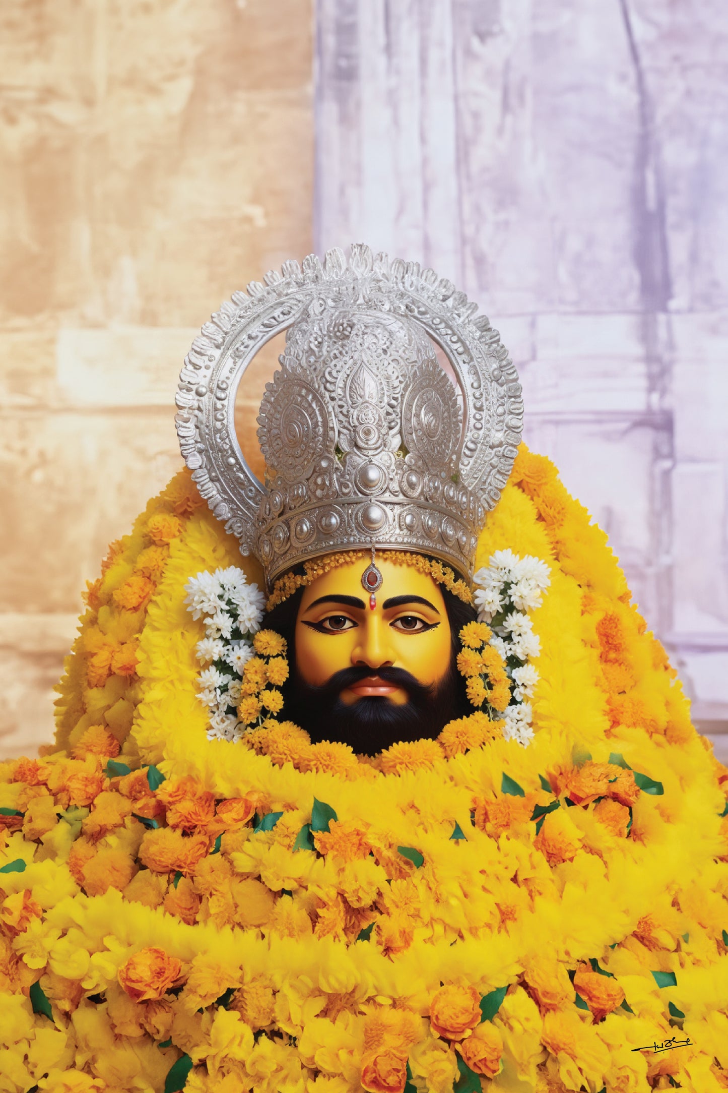 Khatu Shyam Ji Wall Art