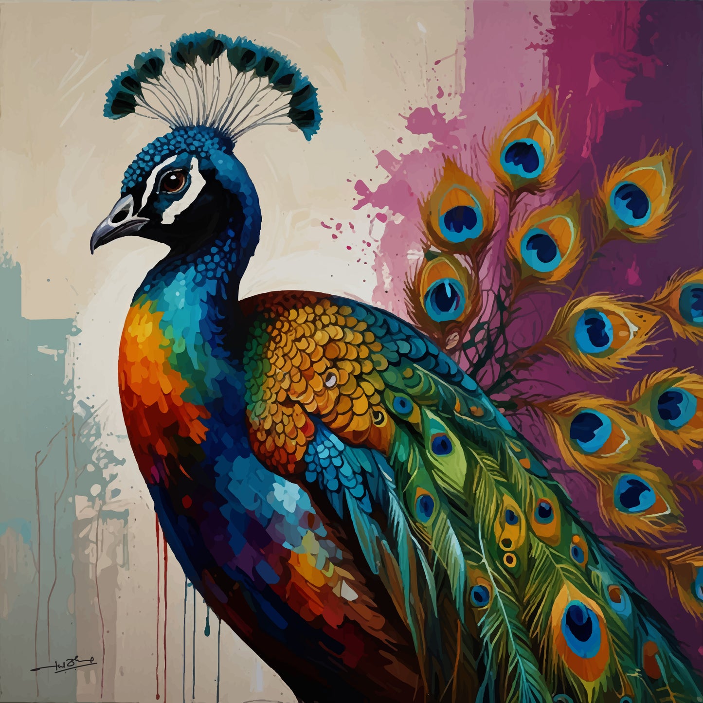 Peacock - Grace and Majesty