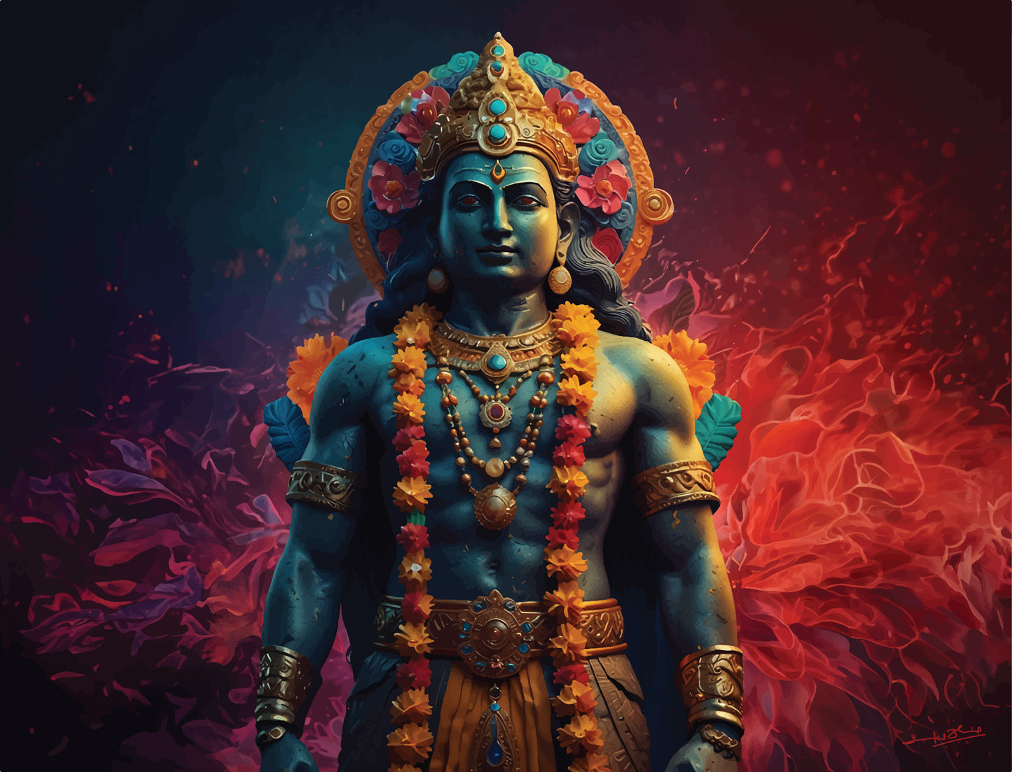 Awaken Harmony and Abundance with Vishnu Ji's Blessings.