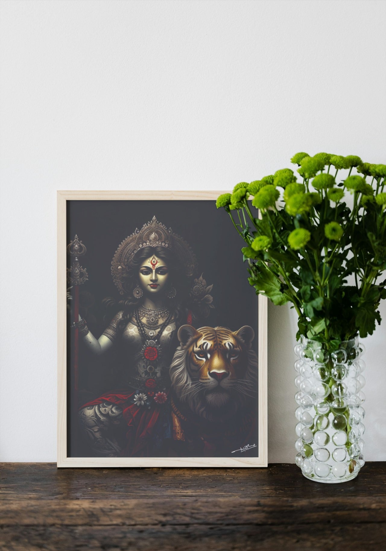 Durga, the Invincible, the Protector